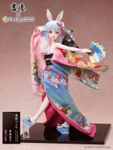 Оригинальная аниме фигурка «YOSHITOKU DOLLS x DesignCOCO Hololive Usada Pekora -#Zenjinrui Usagika Keikaku- Japanese Doll 1/4 Scale Figure»