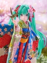 Оригинальная аниме фигурка &laquo;Yoshitoku x F:NEX Hatsune Miku -Japanese Doll- 1/4 Scale Figure&raquo;