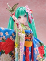 Оригинальная аниме фигурка «Yoshitoku x F:NEX Hatsune Miku -Japanese Doll- 1/4 Scale Figure»