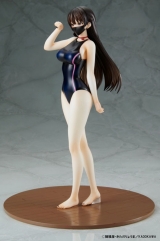 Оригинальная аниме фигурка &laquo;The Story of a Manga Artist Who Was Imprisoned by a Strange High School Girl Konata "Competition Swimsuit & Cat Lingerie" Costume Set 1/6 Complete Figure&raquo;