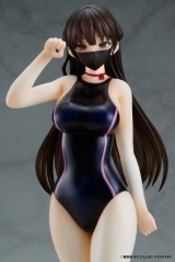 Оригинальная аниме фигурка &laquo;The Story of a Manga Artist Who Was Imprisoned by a Strange High School Girl Konata "Competition Swimsuit & Cat Lingerie" Costume Set 1/6 Complete Figure&raquo;