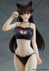 Оригинальная аниме фигурка &laquo;The Story of a Manga Artist Who Was Imprisoned by a Strange High School Girl Konata "Competition Swimsuit & Cat Lingerie" Costume Set 1/6 Complete Figure&raquo;