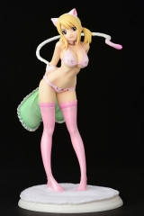 Оригинальная аниме фигурка «FAIRY TAIL Lucy Heartfilia Cherry Blossom Cat Gravure_Style 1/6 Complete Figure»