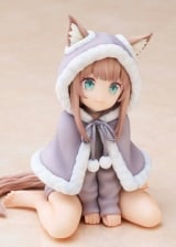 Оригинальная аниме фигурка &laquo;Palette Uchi no Neko ga Onnanoko de Kawaii Dress-up Collection Present Kinako Complete Figure&raquo;