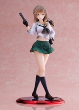 Оригінальна аніме фігурка  «Girls und Panzer Senshadou Daisakusen! Chiyo Shimada [Oarai Girls High] 1/7 Complete Figure»