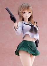 Оригинальная аниме фигурка &laquo;Girls und Panzer Senshadou Daisakusen! Chiyo Shimada [Oarai Girls High] 1/7 Complete Figure&raquo;