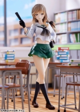 Оригинальная аниме фигурка «Girls und Panzer Senshadou Daisakusen! Chiyo Shimada [Oarai Girls High] 1/7 Complete Figure»