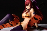 Оригинальная аниме фигурка «FAIRY TAIL Erza Scarlet Halloween Cat Gravure_Style 1/6 Complete Figure»