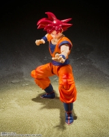 Оригинальная аниме фигурка &laquo;S.H.Figuarts Super Saiyan God Son Goku -The Saiyan God of Righteousness- "Dragon Ball Super"&raquo;