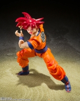 Оригинальная аниме фигурка &laquo;S.H.Figuarts Super Saiyan God Son Goku -The Saiyan God of Righteousness- "Dragon Ball Super"&raquo;