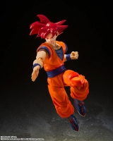 Оригинальная аниме фигурка «S.H.Figuarts Super Saiyan God Son Goku -The Saiyan God of Righteousness- "Dragon Ball Super"»