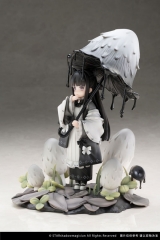 Оригинальная аниме фигурка &laquo;Mushroom Girls Series No.4 Shaggy Ink Cap 1/1 Complete Figure&raquo;