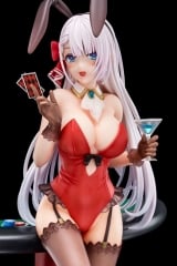 Оригинальная аниме фигурка &laquo;1/6 scaled pre-painted figure of The Demon Sword Master of Excalibur Academy Riselia Ray Crystalia wearing crimson bunny costume with Nip Slip Gimmick System&raquo;