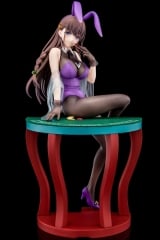 Оригинальная аниме фигурка &laquo;1/6 scaled pre-painted figure of The Demon Sword Master of Excalibur Academy Elfine Phillet wearing flower's purple bunny costume with Nip Slip Gimmick System&raquo;