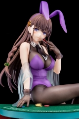 Оригинальная аниме фигурка &laquo;1/6 scaled pre-painted figure of The Demon Sword Master of Excalibur Academy Elfine Phillet wearing flower's purple bunny costume with Nip Slip Gimmick System&raquo;