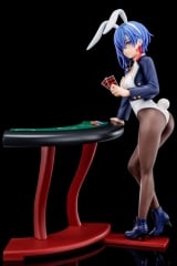Оригинальная аниме фигурка &laquo;1/6 scaled pre-painted figure of The Demon Sword Master of Excalibur Academy Sakuya Sieglinde wearing lapis lazuli blue bunny costume with Nip Slip Gimmick System&raquo;