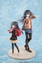 Оригинальная аниме фигурка &laquo;KDcolle Rascal Does Not Dream of a Knapsack Kid Mai Sakurajima High School Graduation Ver. & Knapsack Kid KADOKAWA Special Set Complete Figure&raquo;