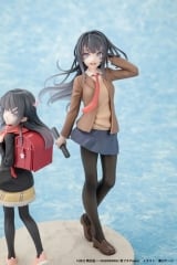 Оригинальная аниме фигурка &laquo;KDcolle Rascal Does Not Dream of a Knapsack Kid Mai Sakurajima High School Graduation Ver. & Knapsack Kid KADOKAWA Special Set Complete Figure&raquo;
