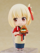 Оригинальная аниме фигурка &laquo;Nendoroid Lycoris Recoil Chisato Nishikigi Cafe LycoReco Uniform Ver.&raquo;