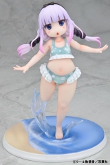 Оригинальная аниме фигурка «Miss Kobayashi's Dragon Maid Kanna Kamui Cheerful Seaside Swimsuit Ver. 1/6 Complete Figure»