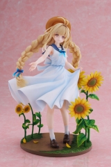 Оригинальная аниме фигурка «The Angel Next Door Spoils Me Rotten Mahiru Shiina -Sailor One-piece Dress ver.- 1/7 Complete Figure»