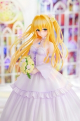 Оригинальная аниме фигурка «KDcolle To LOVEru DARKNESS Golden Darkness Wedding Dress ver.»