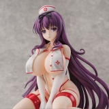 Оригинальная аниме фигурка «Shinobi Master Senran Kagura: New Link Murasaki Sexy Nurse ver. 1/4 Complete Figure»