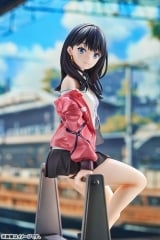 Оригинальная аниме фигурка &laquo;GRIDMAN DYNAZENON x Azur Lane Rikka Takarada: Blue Sky Station 1/7 Complete Figure&raquo;