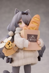 Оригинальная аниме фигурка &laquo;[Bonus] "Tea Time Cats Scene" Meow Town "Bread House" Clerk & Customer Set Complete Figure&raquo;