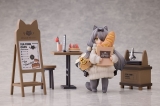 Оригинальная аниме фигурка &laquo;[Bonus] "Tea Time Cats Scene" Meow Town "Bread House" Clerk & Customer Set Complete Figure&raquo;