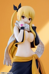 Оригинальная аниме фигурка &laquo;POP UP PARADE FAIRY TAIL (Comic) Lucy Heartfilia Natsu Costume Ver. L size Figure&raquo;