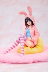 Оригінальна аніме фігурка &laquo;KDcolle Rascal Does Not Dream of a Knapsack Kid Mai Sakurajima Hoodie*Look Rabbit Ears ver.&raquo;