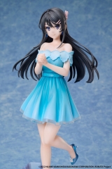Оригинальная аниме фигурка &laquo;Rascal Does Not Dream of a Knapsack Kid Mai Sakurajima Jewel Princess 1/7 Scale Figure&raquo;