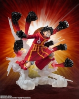 Оригинальная аниме фигурка &laquo;Figuarts ZERO [Super Fierce Battle] Monkey D. Luffy -Gum-Gum Hawk Gatling- "ONE PIECE"&raquo;