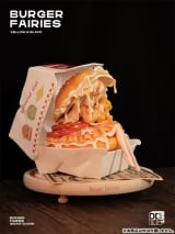 Оригинальная аниме фигурка &laquo;Burger Fairies - Yellow Deluxe Edition Complete Figure&raquo;