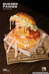 Оригинальная аниме фигурка &laquo;Burger Fairies - Yellow Deluxe Edition Complete Figure&raquo;