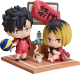 Оригинальная аниме фигурка «Qset+ Haikyuu!! Tetsuro Kuroo & Kenma Kozume Complete Figure»