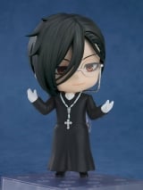 Оригинальная аниме фигурка &laquo;Nendoroid TV Anime "Black Butler: Public School Arc" Sebastian Michaelis: Sapphire Owl Ver.&raquo;