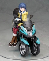 Оригинальная аниме фигурка &laquo;Yuru Camp Rin Shima with Three-wheeled Motorcycle 1/10 Complete Figure&raquo;