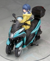 Оригинальная аниме фигурка &laquo;Yuru Camp Rin Shima with Three-wheeled Motorcycle 1/10 Complete Figure&raquo;