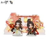 Оригінальна аніме фігурка &laquo;Anime "Mo Dao Zu Shi" Wei Wuxian & Lan Wangji Set Wu Yue Sheng Ping Ver. Chibi Figure 2pc. Set&raquo;