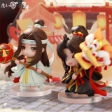 Оригинальная аниме фигурка &laquo;Anime "Mo Dao Zu Shi" Wei Wuxian & Lan Wangji Set Wu Yue Sheng Ping Ver. Chibi Figure 2pc. Set&raquo;