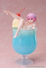 Оригинальная аниме фигурка «Re:ZERO -Starting Life in Another World- Ram Cream Soda 1/7 Scale Figure»