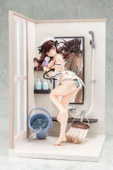 Оригинальная аниме фигурка &laquo;1/6 scale pre-painted completed figure Rent-A-Girlfriend MIZUHARA Chizuru Maid Bikini de cleanup figure&raquo;