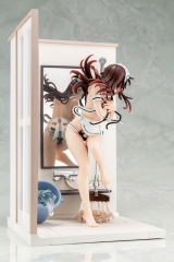 Оригинальная аниме фигурка &laquo;1/6 scale pre-painted completed figure Rent-A-Girlfriend MIZUHARA Chizuru Maid Bikini de cleanup figure&raquo;