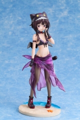 Оригинальная аниме фигурка «KONOSUBA:ANEXPLOSION on this wonderful world!! Megumin -Chomusuke Swimsuit- Ver. 1/7 Complete Figure»