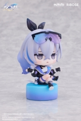 Оригинальная аниме фигурка &laquo;Honkai: Star Rail Owlbert's Studio VOL1 Silver Wolf Chibi Figure&raquo;