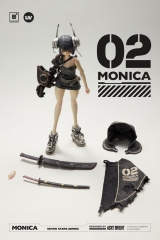 Оригинальная аниме фигурка &laquo;Beautiful Chemistry x Acky Bright Seven Stars Series No.02 Monica 1/6 Complete Model Action Figure&raquo;