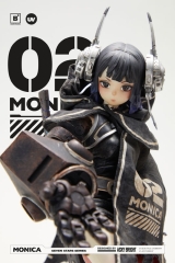 Оригинальная аниме фигурка &laquo;Beautiful Chemistry x Acky Bright Seven Stars Series No.02 Monica 1/6 Complete Model Action Figure&raquo;