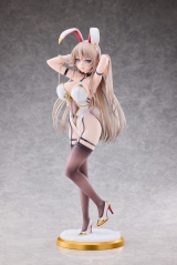Оригинальная аниме фигурка &laquo;White Bunny Onee-san Illustrated by sakiyamama 1/4 Complete Figure&raquo;